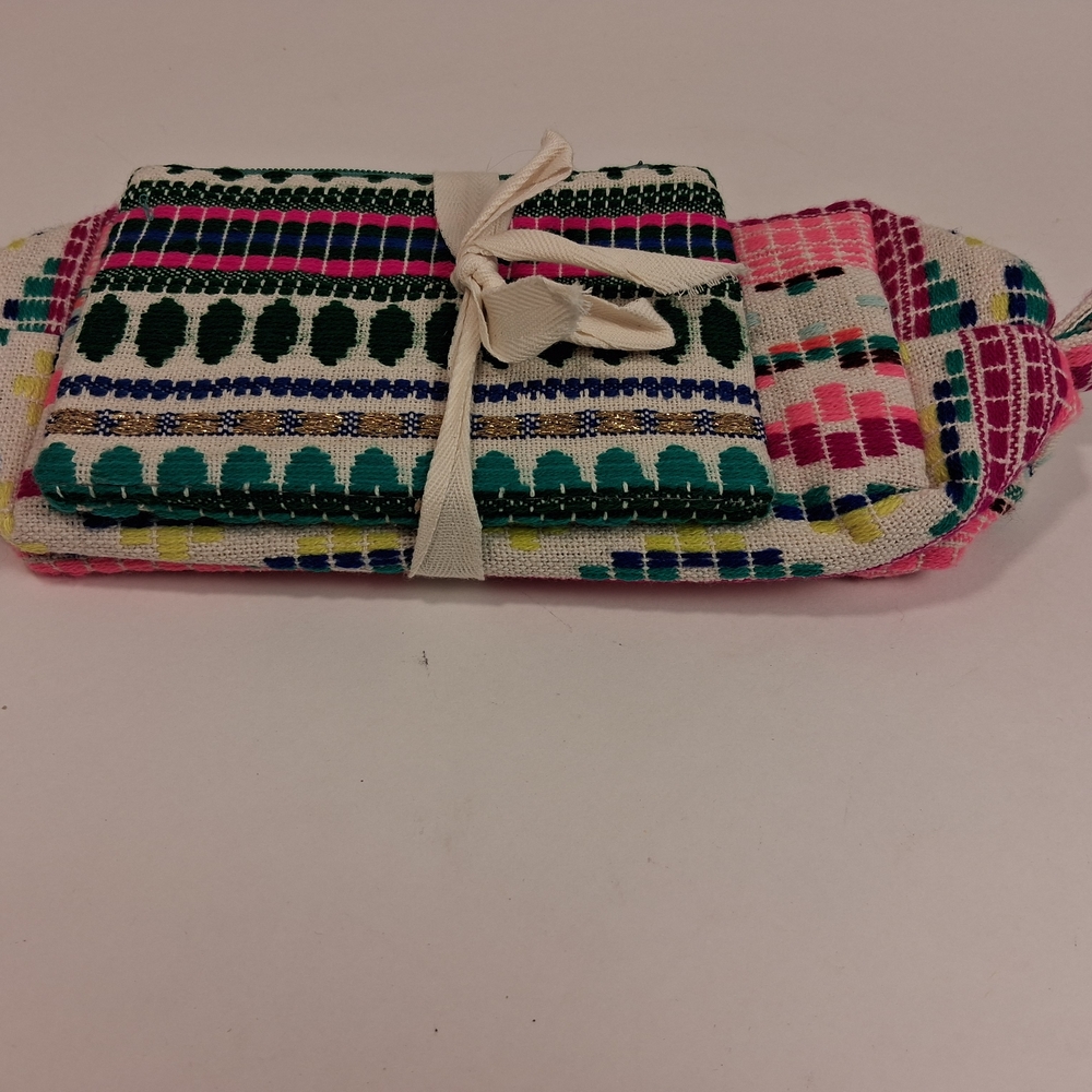 Colorful Patterned Pouch Set - Picture 10 of 10